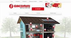 Desktop Screenshot of giacomini.sk